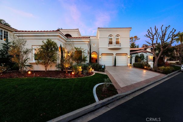 Attached, Backyard, Exterior, Facade, Mediterranean