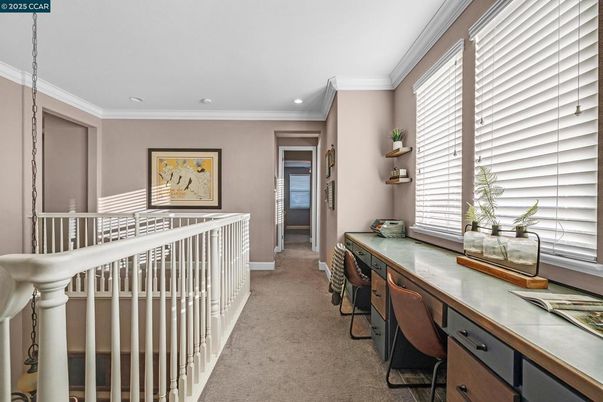 Home Office, Interior, Recessed Lighting
