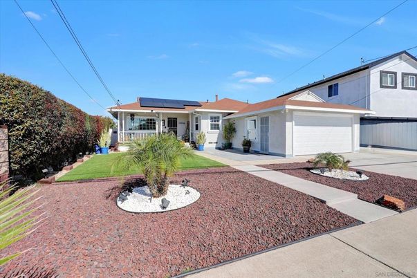 Attached, Backyard, Exterior, Facade, Solar Panels, Ranch