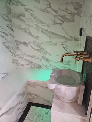 Bathroom, Interior, Marble, Marble Walls