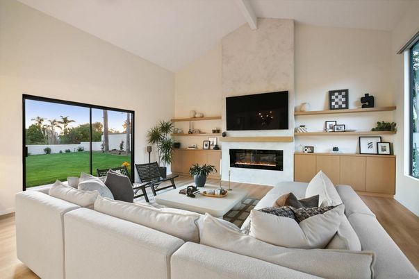 Fireplace, Interior, Living room, Wood Texture Flooring