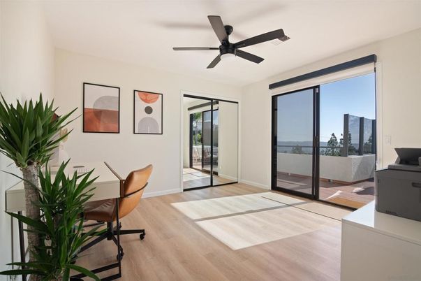 Home Office, Interior, Water, Wood Texture Flooring