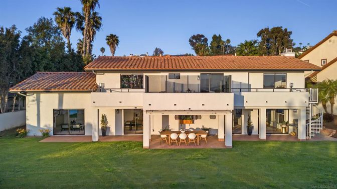 Backyard, Exterior, Facade, Spanish Mediterranean