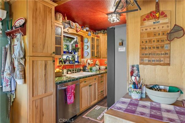 Interior, Kitchen, Tile Countertops