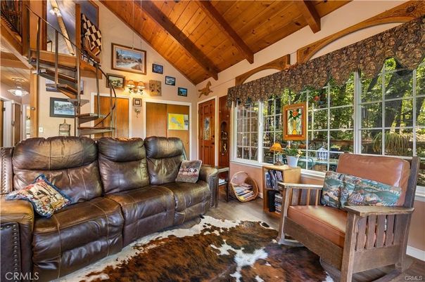 Interior, Living room, Wooden Beams, Wooden Ceilings