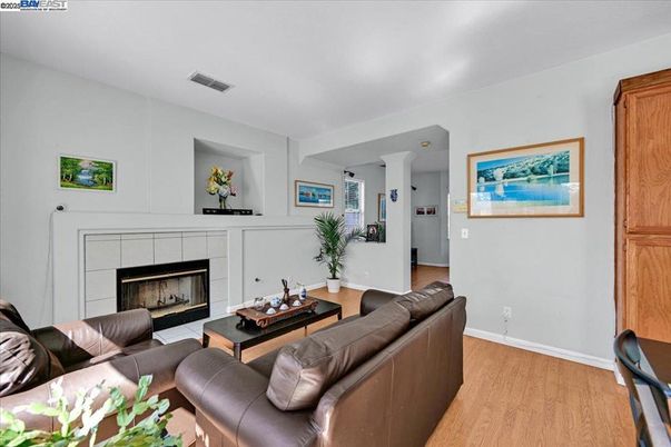 Fireplace, Interior, Living room, Wood Texture Flooring