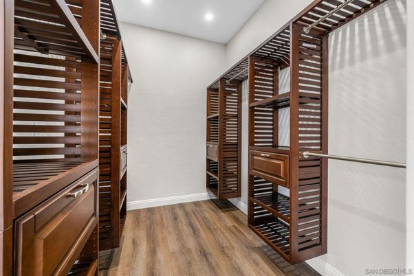 Interior, Recessed Lighting, Walk-in Closets, Wood Texture Flooring