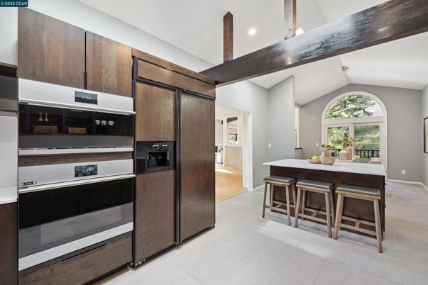 Dining room, Interior, Kitchen, Recessed Lighting, Stainless Steel Appliances