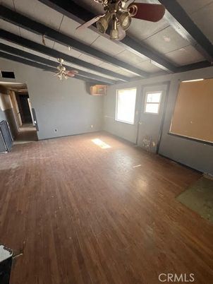 Empty room, Fireplace, Interior, Wood Texture Flooring