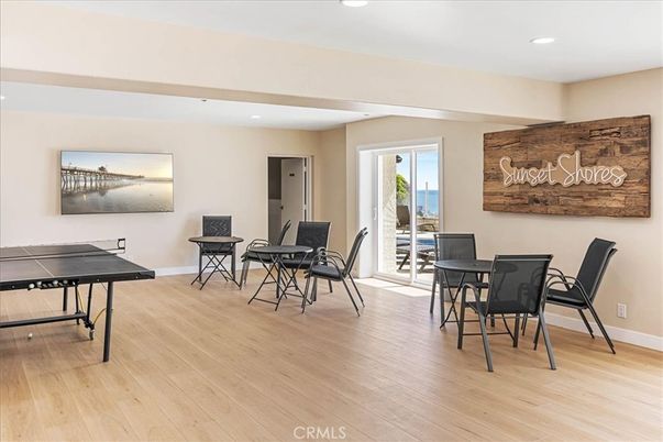 Game Room, Interior, Recessed Lighting, Wood Texture Flooring