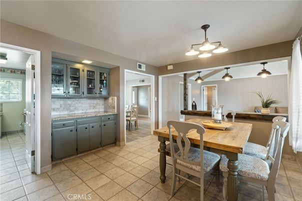 Dining room, Interior, Pendant Lights