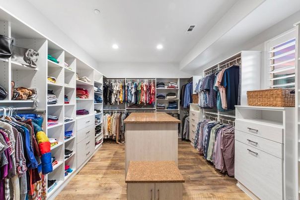 Interior, Recessed Lighting, Walk-in Closets, Wood Texture Flooring
