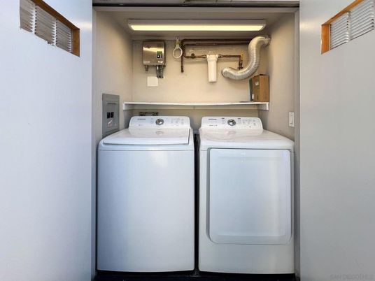 Interior, Utility Closets, Washer