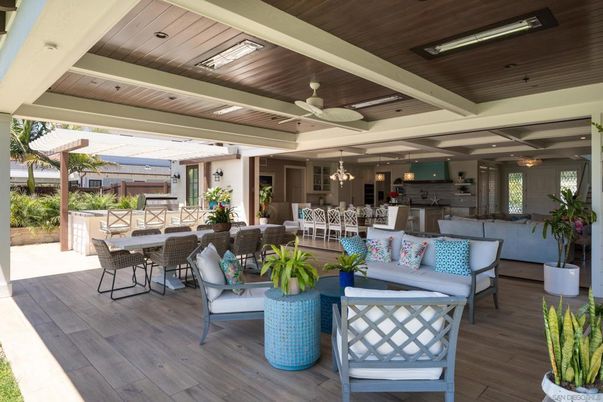 Exterior, Wood Texture Flooring