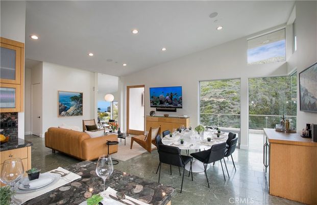 Dining room, Interior, Living room, Recessed Lighting
