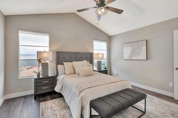 Bedroom, Interior, Water, Wood Texture Flooring