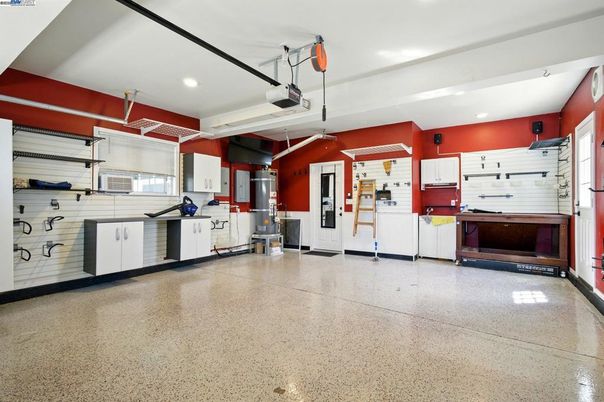 Garage, Interior, Recessed Lighting