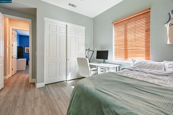 Bedroom, Home Office, Interior, Wood Texture Flooring