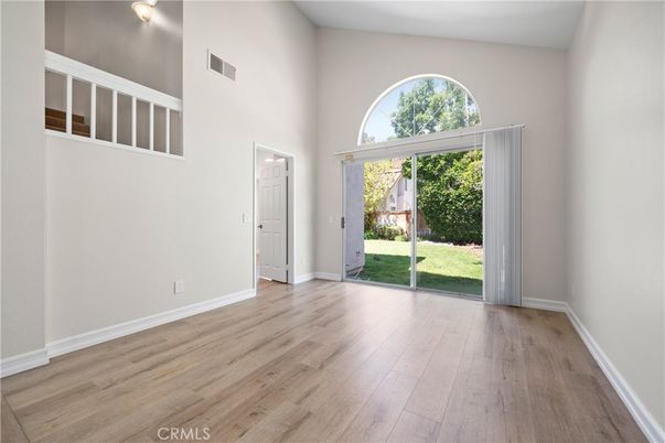 Empty room, Interior, Wood Texture Flooring