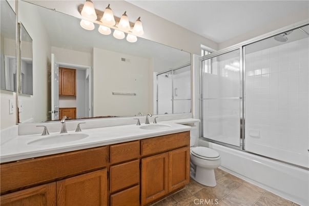Bathroom, Dual Sink Vanities, Glass Shower, Interior