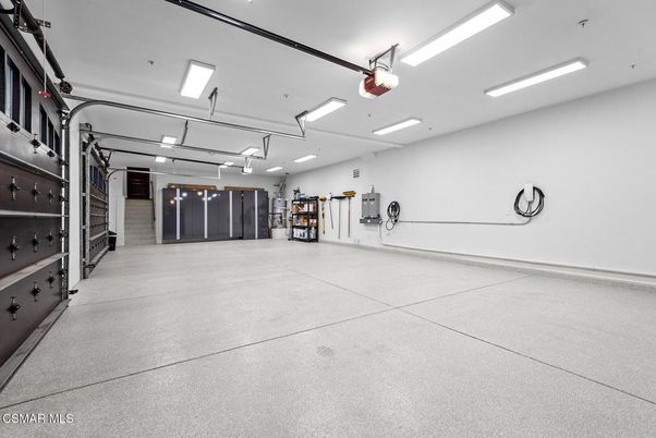 Garage, Interior, Recessed Lighting