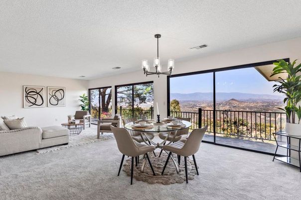 Dining room, Interior, Living room, Pendant Lights