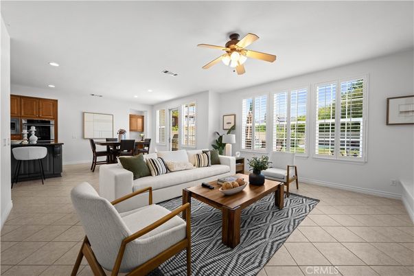 Dining room, Interior, Kitchen, Living room, Recessed Lighting