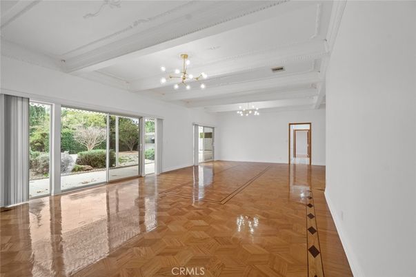 Empty room, Interior, Wood Texture Flooring