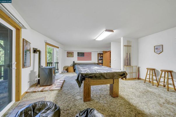Billiard Table, Game Room, Interior