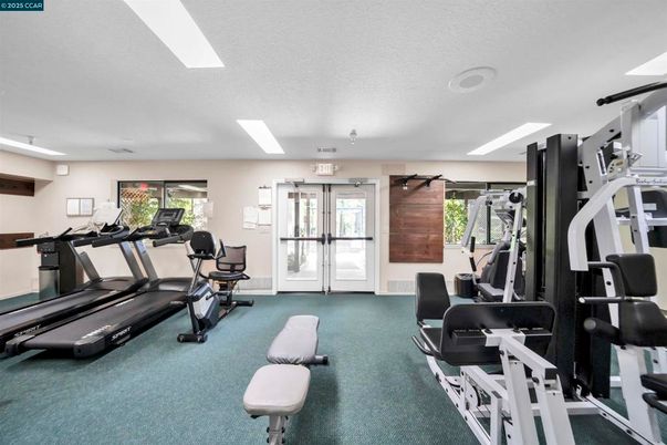 Fitness Equipment, Gym, Interior