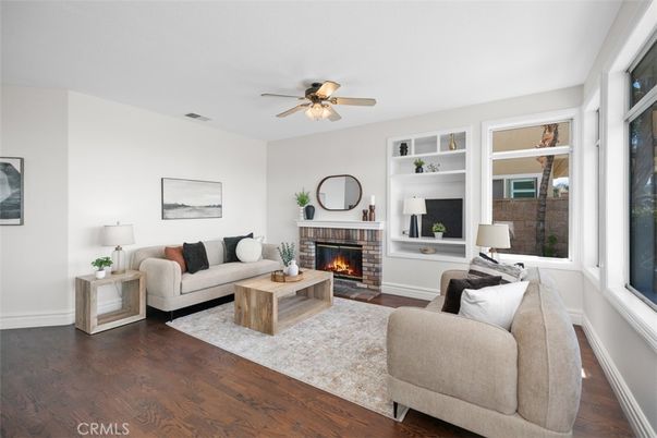 Fireplace, Interior, Living room, Wood Texture Flooring
