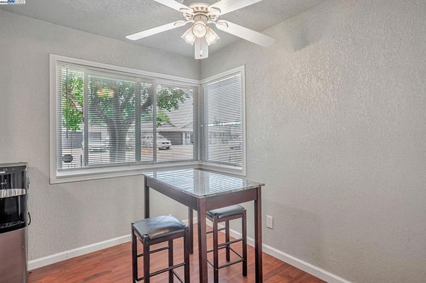 Dining room, Interior, Wood Texture Flooring