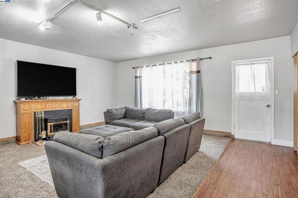 Fireplace, Interior, Living room, Wood Texture Flooring