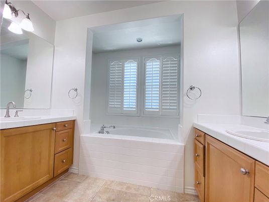 Bathroom, Dual Sink Vanities, Interior, Tile Countertops