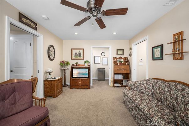 Home Office, Interior, Recessed Lighting