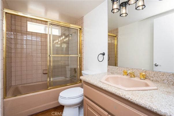 Bathroom, Glass Shower, Interior, Wood Texture Flooring