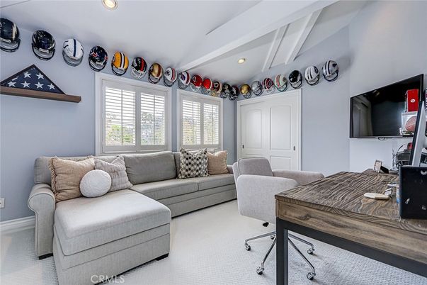 Home Office, Interior, Recessed Lighting
