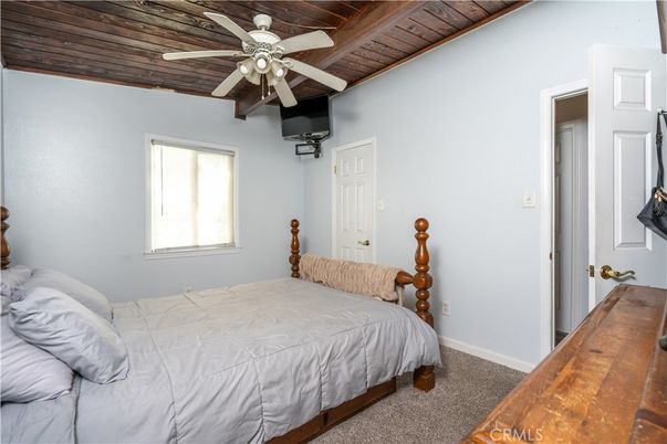 Bedroom, Interior, Wooden Ceilings