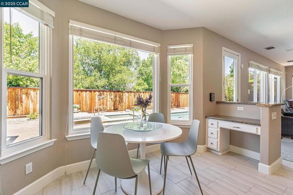 Dining room, Interior, Wood Texture Flooring