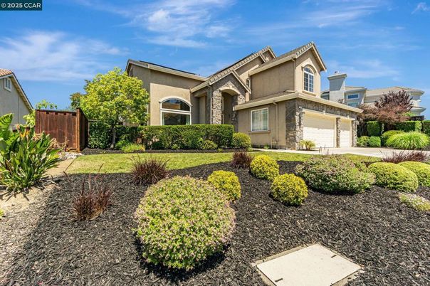 Attached, Backyard, Exterior, Facade, Mediterranean