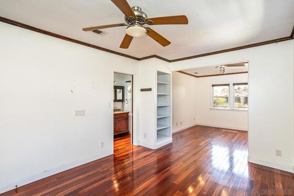 Empty room, Interior, Wood Texture Flooring