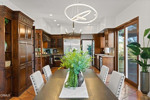 Dining room, Interior, Kitchen, Pendant Lights, Recessed Lighting