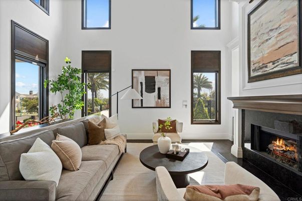 Fireplace, Interior, Living room, Wood Texture Flooring