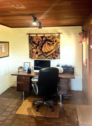 Home Office, Interior, Wooden Ceilings