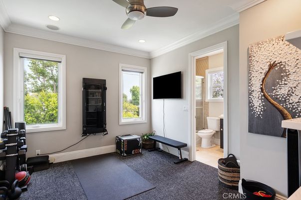 Bathroom, Interior, Recessed Lighting, Wood Texture Flooring