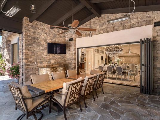 Exterior, Stone Walls