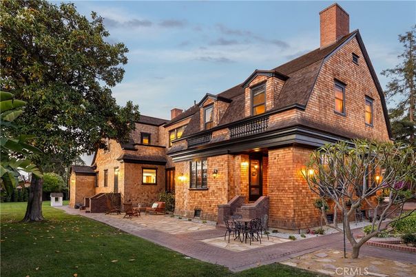 Exterior, Facade, Brick Facade, Tudor Revival