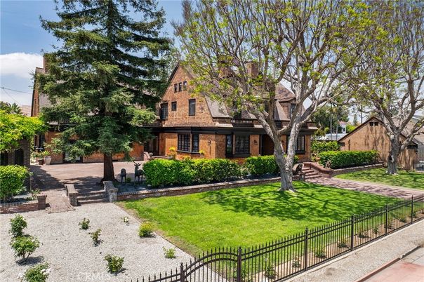 Backyard, Exterior, Facade, Brick Facade, Tudor Revival