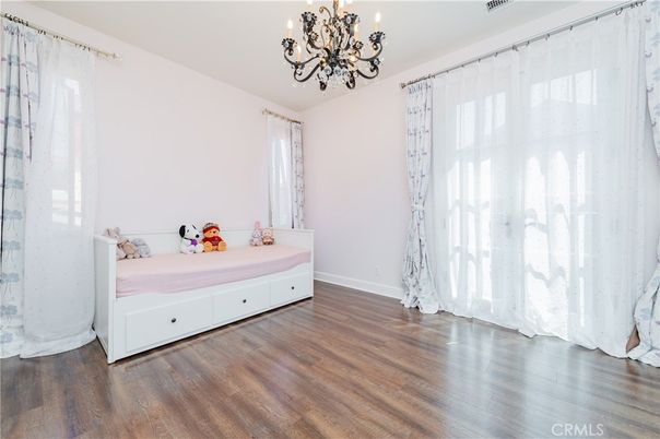 Chandelier, Interior, Wood Texture Flooring