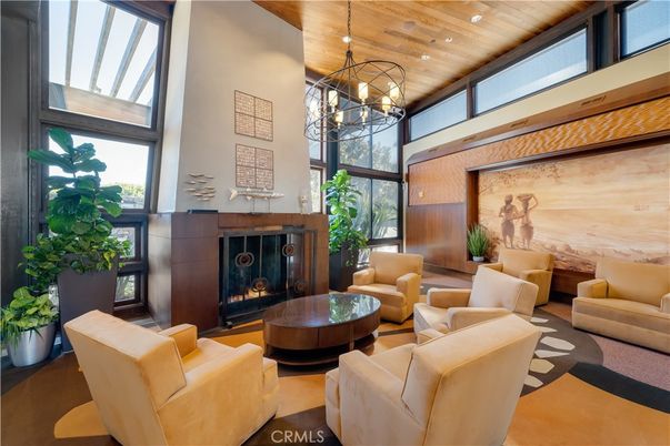 Fireplace, Interior, Living room, Pendant Lights, Recessed Lighting, Wooden Ceilings